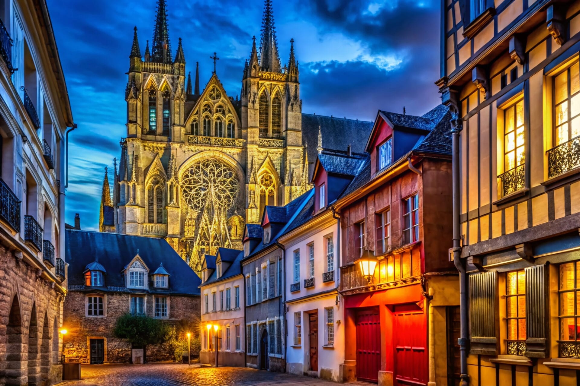 Visite romantique à Amiens